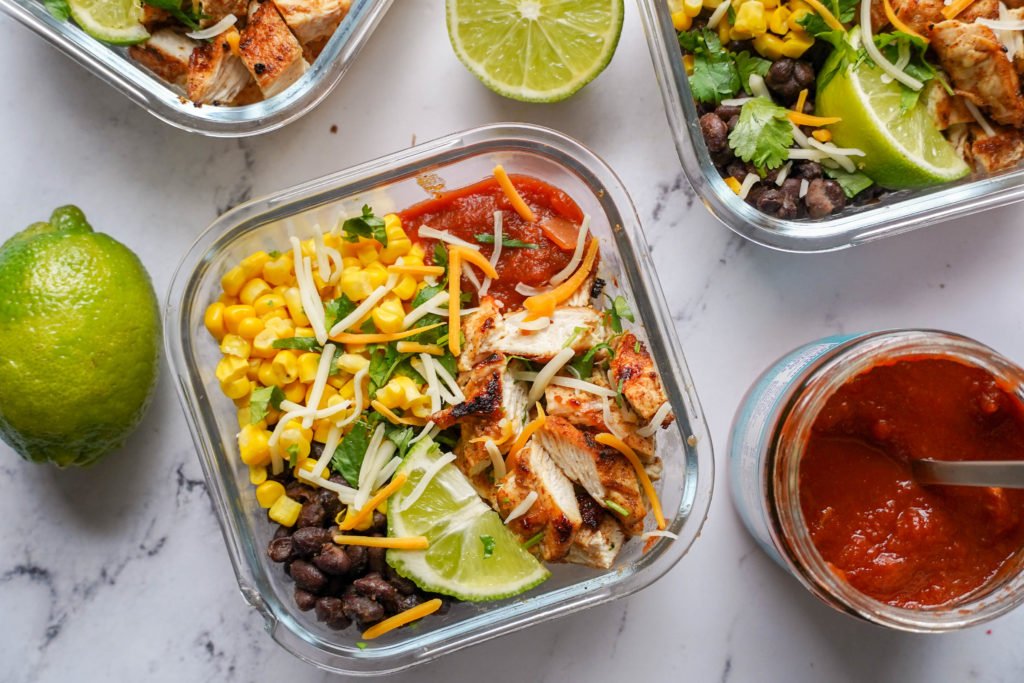 The easiest Chicken Burrito bowl you'll want to make every week