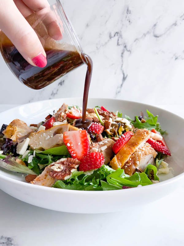 Strawberry salad recipe with chicken