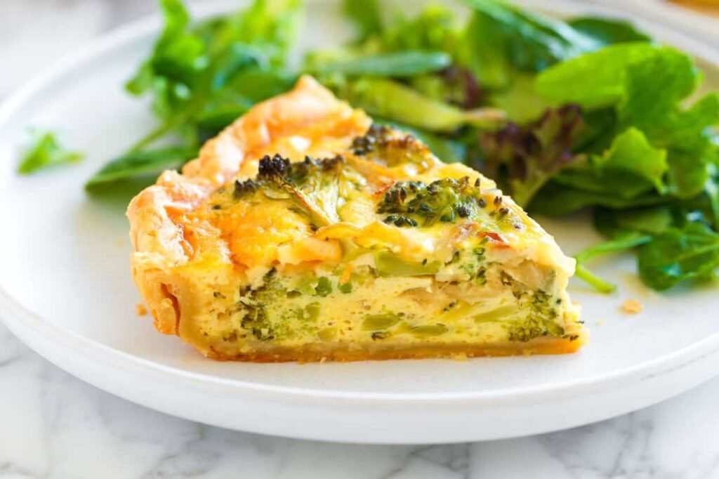 The perfect broccoli quiche recipe